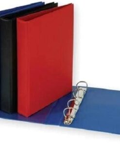 EVRAK SUNUM KLASÖRÜ A5 PVC 3 CM 4 HALKALI 19,5X23 CM MAVİ KUTU İÇİ 12 ADET