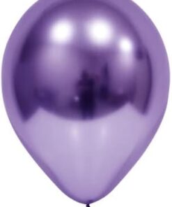 Marifetlerim - Mor Violet parlak Krom Balon 12 inch 10 Adet