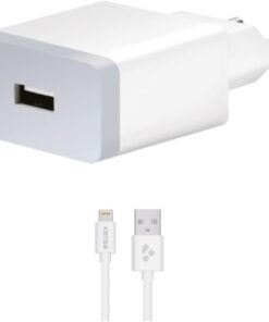 Tüm Serilerle Uyumlu Şarj Aleti Kablo Adaptör Set, Telefonunuzu tanır ve maksimum hızda şarj eder· Güvenli şarj için akım korumalı, Lightning girişli cihazlar için uyumlu.