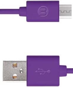 USB-A - Micro USB Kablosu Mor