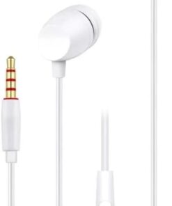 K109 3,5 MM ÇİVİ JACK KABLOLU MİKROFONLU MÜZİK DİNLEYEBİLECEĞİNİZ VE GÖRÜŞME YAPABİLECEĞİNİZ KAMPANYA ÖZEL FİYAT PERFORMANSTA BİR NUMARA TELEFON KULAKLIĞI (BEYAZ)