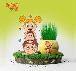Temalı Çim Adam 6'lı Set – Çocuklar İçin Eğitici ve Eğlenceli Bitki Yetiştirme Kiti