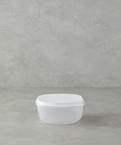 Home Morgan Plastik Saklama Kabı 30x21,5 cm Beyaz