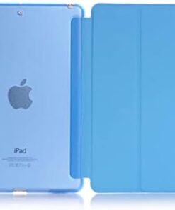 Kılıf Smart Cover Standlı Uyku Modlu 9.7 inç Turkuaz Apple ipad 5. Nesil ipad 6. Nesil ipad Air ipad Air 2 9.7 inç ile Uyumlu ürün