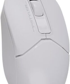 Tech FM12 Fstyler USB Optik 1200DPI Mouse, 4 Yönlü, Beyaz