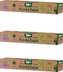 Lady Pişirme Kağıdı Hazır Kesilmiş Ağartılmamış
