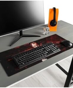 Atatürk Tasarımlı Ay Yıldız 70X30 Mousepad - Mouse Pad - Fare Altlığı