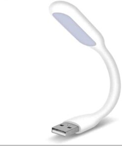 LED Lamba Katlanabilir Notebook Kitap Okuma Klavye Aydınlatma beyaz