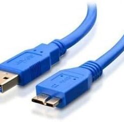 Plus PX-4120 USB 3.0 30cm Taşınabilir Harddisk Micro B Harici Disk Kablosu