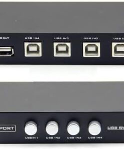 Printer Switch Çoklayıcı Çoğaltıcı 4 Port