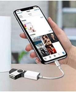 Trend İphone İPAD için Lightning to OTG Adapter Dişi USB Dönüştürücü Adaptör Flash disk yedek alma