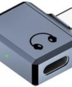 Type C to Lightning Kulaklık Dönüştürücü iPhone iPad Macbook Yuva Çevirici Müzik Dinleme Arama OTGKLG