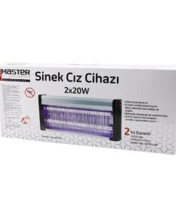 40W LÜX KASA - BEYAZ KUTU 2X20W SİNEK ÖLDÜRÜCÜ CIZ MAKİNE SD-70