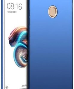 Mi 5X / A1 Uyumlu Sert Rubber Silikon Kılıf (Mavi)