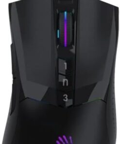 W90 MAX S.Black 10.000 CPI Optik RGB-Ultra Core 3&4 Aktif Gamer (Oyuncu) Mouse, Siyah