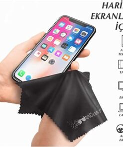 since 2003 Microfiber yüksek teknoloji Gözlük Temizleme Bezi Ekranlar, Tabletler, Telefonlar, Fotoğraf ve Video kamera Lensleri için 6'lı paket (6)