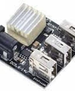 3 USB'li 9V/12V'dan 5V'a 8A Mini Powerbank Şarj Kartı