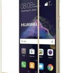 Huawei Nova Uyumlu Full Kaplayan Temperli 5D Ekran Koruyucu Cam (Gold)