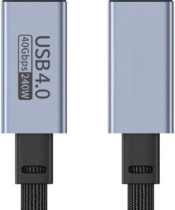 Jasoz 1MT 240W 4.0 Thunderbolt Type-C to Type-C Şarj, Data ve 8K 60Hz Görüntü Aktarım Kablosu