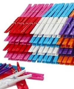 144 Adet Plastik Mandal,Çamaşır Asma Mandalı,İz Bırakmaz,Ekstra Dayanıklı