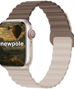 Apple Watch Ultra 9 8 7 SE 6 5 4 3 2 1 ile Uyumlu Güçlü Manyetik Mıknatıslı Ayarlanabilir Soyulma Karşıtı Apple Watch 49mm 45mm 44mm 42mm ile Uyumlu Kordon