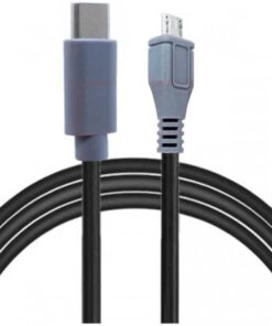 Type-C to Mikro USB Kablosu, USB Tip C - Mikro USB OTG Kablosu Erkek - Erkek Şarj Veri İletimi, 1 Metre Kablo (ZR797-1m Kablo)