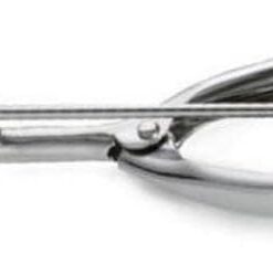 Çelik Dondurma Makası - Kurabiye Meyve Sorbe Kepçesi - Makaslı Dondurma Kaşığı - 40 mm