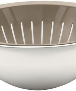 Home 3L Kaseli Süzgeç – Yeşillik, Sebze ve Meyve Yıkamak İçin Pratik Badyalı Süzgeç – Çok Amaçlı Gıda Yıkama Kabı, Dayanıklı ve Kullanışlı Mutfak Gereci