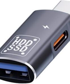 2in1 Type-C To Type-C Ve Usb Dönüştürücü Çevirici Otg Type-C To Şarj Ve Otg 3.0 Dönüştürücü