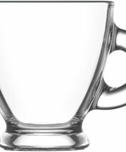 fincan 12 PC şeffaf Base de Thé/Café- her biri Expresso-Set grup Cadeau Vaisselle 95 ml