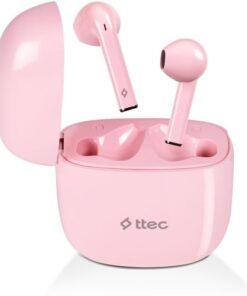 AirBeat Go Gerçek Kablosuz TWS Bluetooth Kulaklık Pembe