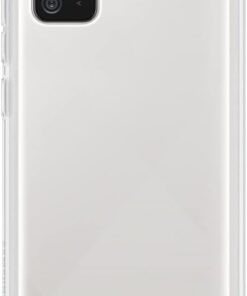 Galaxy A12 Soft Clear Cover Case - Şeffaf