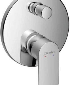 Rebris S küvet armatürü, sıva altı banyo armatürü, 2 fonksiyonlu, krom