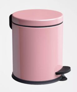 Pedallı Çöp Kovası Pembe 3 LT (NV1001R)