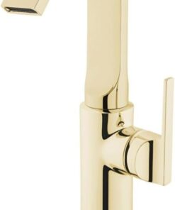 Suit U A4246923 Yüksek Lavabo Bataryası, 215 mm Yükseklik, 5 L/dk Akış Hızı, Altın