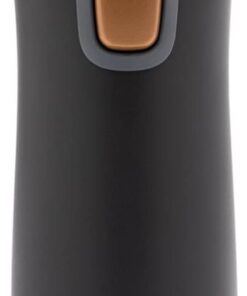 Üniseks Pinnacle Snapseal Termo Paslanmaz çelik yalıtımlı kupa,Karamel,300 ml,Siyah Kahverengi