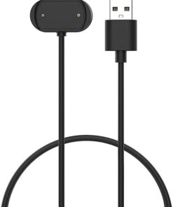 Amazfit GTR 3 Pro için Manyetik USB Şarj Kablosu Siyah [GTR 3 Pro ile Uyumlu Şarj Kablosu - Siyah]