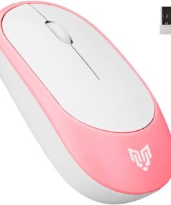 W314 2.4 Ghz Wireless 3 Tuşlu Sessiz Ofis Mouse Pembe