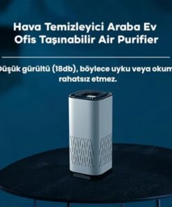 Araba Hava Temizleyici Araç Kötü Koku Önleyici Air Purifier Araba Ev Ofis Hava Temizleyici Beyaz