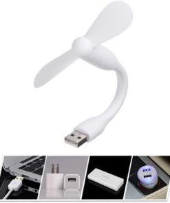 Mini USB vantilatör, Esnek Mini Fan, El Vantilatörü, PC, Powerbank, USB cihazları İle Kullanılabilir, Sessiz Taşınabilir USB Mini Soğutma Fanı Soğutucu, Seyahat Fanı (1 ADET)