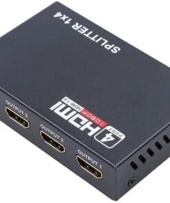 Plus PX-5004 1080P 2K 4K UHD 4 Port HDMI Splitter (Adaptörlü)