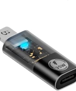 PD 35W Lightning to Type C Çevirici Dönüştürücü iPhone Yuva Çevirici Hızlı Şarj ve Veri Aktarımı OTGSL