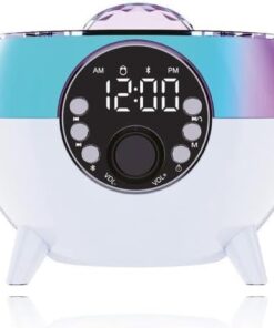 2400 Mah Wireless Şarj Saat ve Alarm Özellikli Ledli Bluetooth Hoparlör BTS-99
