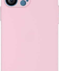 iPhone 12 Pro Max uyumlu BasicColors Ultra İnce Mat TPU Kılıf (Şeffaf Pembe)