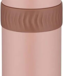 450ml Rahat İçim Çift Yalıtımlı Paslanmaz Çelik Termos Matara (Pembe)