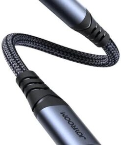 SY-C01 Audio-Transfer Serisi Type-C - 3,5 mm Ses Adaptörü, Siyah