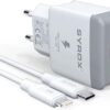 Syrox PD18L Tip-C Girişli 18 W 3.0 Amper PD Ev Şarj Cihazı, iPhone Uyumlu