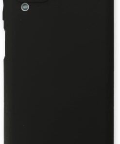 Samsung Galaxy M33 Kılıf Kamera Korumalı Yumuşak Dokulu Silikon - Siyah