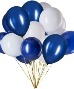 Good Stuff - 2 renkli 20'li balon (Mavi-Beyaz)