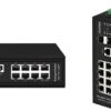 INDUSTRIAL 8 +4 ALL GIGABIT POE SWITCH (8 * 1000M RJ45+4 * 1000M SFP) PN:ENT/G1200WP-8G-4S
